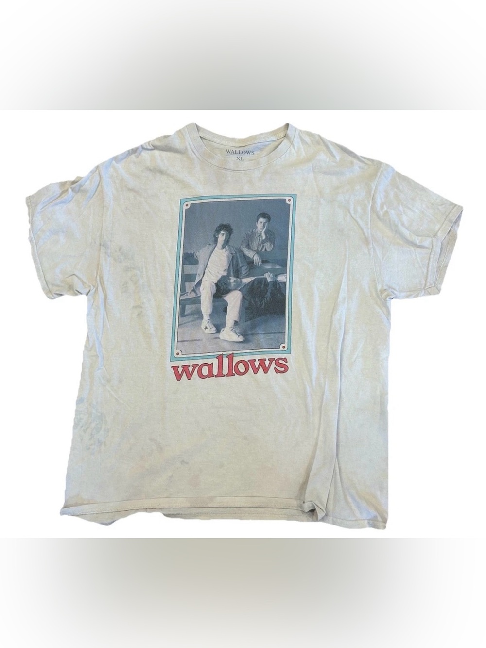 Wallows T Shirt XL White Tell Me That Its Over Tour 2022 Concert Graphic Tee